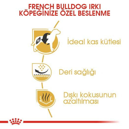 Royal Canin French Bulldog Yetişkin Köpek Maması 3 KG  | SRC: Barcode: 3182550811637
