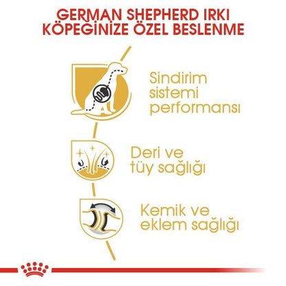 Royal Canin German Shepherd Alman Kurduna Özel Yetişkin Köpek Maması 11 KG  | SRC: Barcode: 3182550892759
