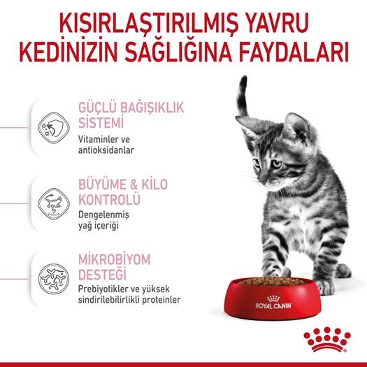 Royal Canin Kitten Sterilised Kısırlaştırılmış Yavru Kedi Maması 2 KG  | SRC: Barcode: 3182550805186