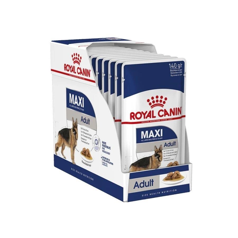 Royal Canin Maxi Adult Büyük Irk Yetişkin Köpekler İçin Parça Etli Konserve Mama 140 GR 10 ADET  | SRC: Barcode: 109401400-10lu