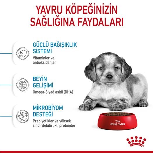 Royal Canin Medium Puppy Orta Irk Yavru Köpek Maması 15 KG  | SRC: Barcode: 3182550402132