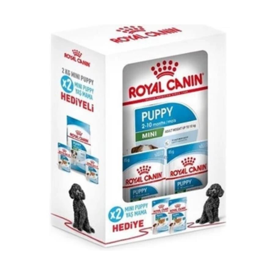 Royal Canin Mini Puppy Küçük Irk Yavru Köpek Maması Pouch 2 KG 2 ADET  | SRC: Barcode: 21500100038381250