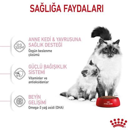Royal Canin Mother&baby Cat 34 Anne Ve Yavru Kedi Maması 400 GR  | SRC: Barcode: 3182550707305