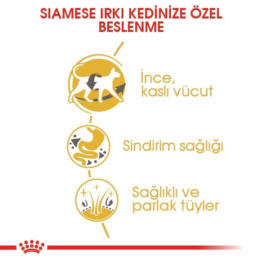 Royal Canin Siamese 38 Siyam Kedisine Özel Yetişkin Kedi Maması 2 KG  | SRC: Barcode: 3182550710688