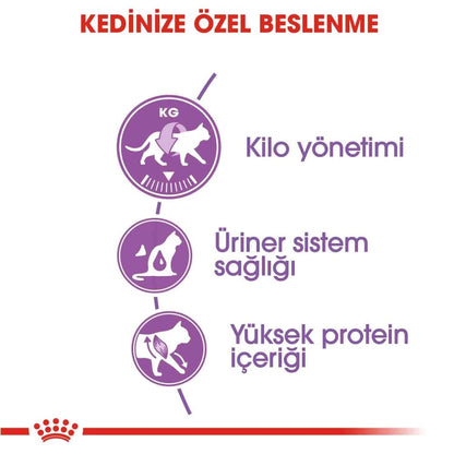 Royal Canin Sterilised 37 Kısırlaştırılmış Kedi Maması 15 KG  | SRC: Barcode: 3182550777308