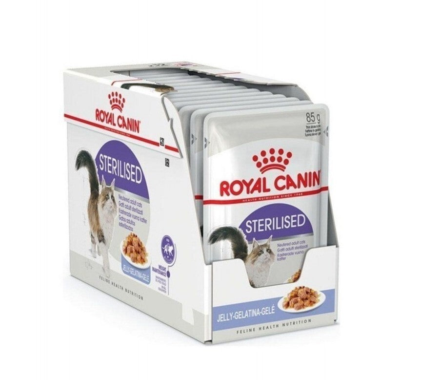 Royal Canin Sterilised In Jelly Kısırlaştırılmış Kediler İçin Konserve 85 GR 12 ADET  | SRC: Barcode: 415601020-12