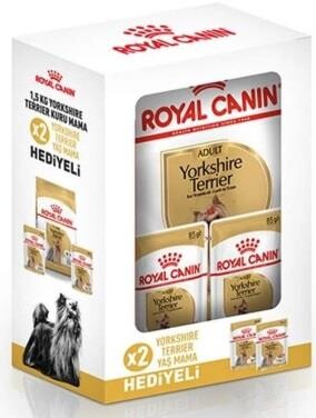 Royal Canin Yorkshire 28 Yorkshire Terrier Köpeklerine Özel Irk Maması X Pouch Hediyeli 1.5 KG 2 ADET  | SRC: Barcode: 10226