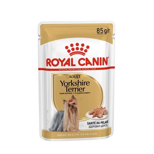 Royal Canin Yorkshire Terrier Adult Pouch Yetişkin Köpekler İçin Konserve 85 GR  | SRC: Barcode: 9003579001448