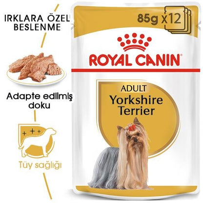 Royal Canin Yorkshire Terrier Adult Pouch Yetişkin Köpekler İçin Konserve 85 GR  | SRC: Barcode: 9003579001448