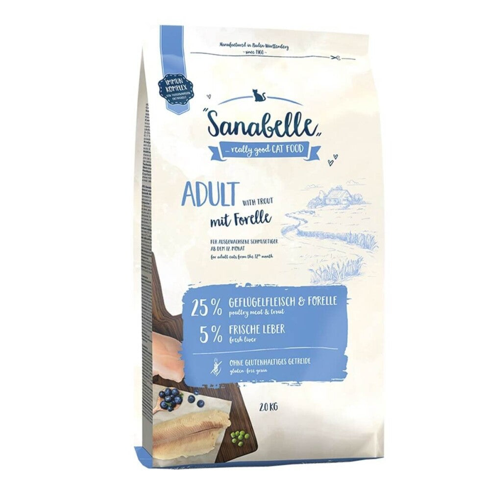 Sanabelle Alabalıklı Yetişkin Kedi Maması 2 KG  | SRC: Barcode: 4015598017213