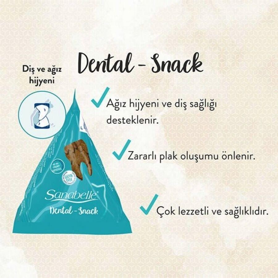 Sanabelle Dental Ağız Ve Diş Bakım Destekleyici Kedi Ödül Maması 20 GR  | SRC: Barcode: 4015598001694