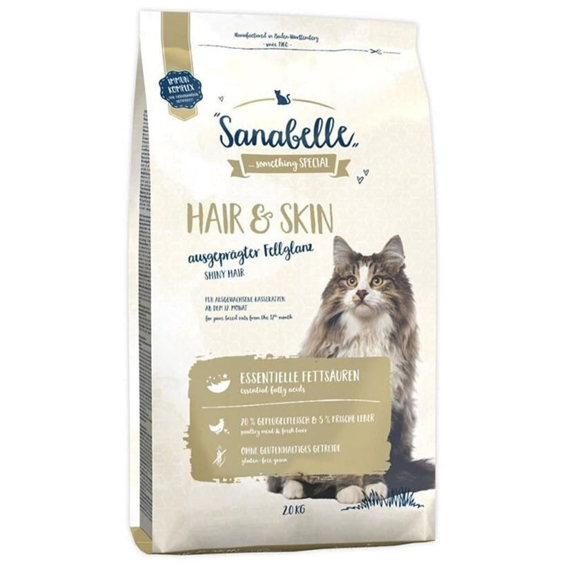 Sanabelle Hair Skin Sağlıklı Tüy Gelişimi İçin Yetişkin Kedi Maması 2 KG  | SRC: Barcode: 4015598017350
