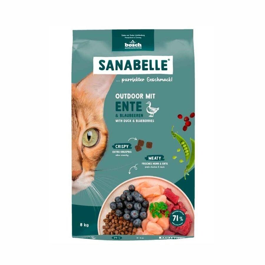 Sanabelle Outdoor Ördekli Yetişkin Kedi Maması 8 KG  | SRC: Barcode: 4015598026093