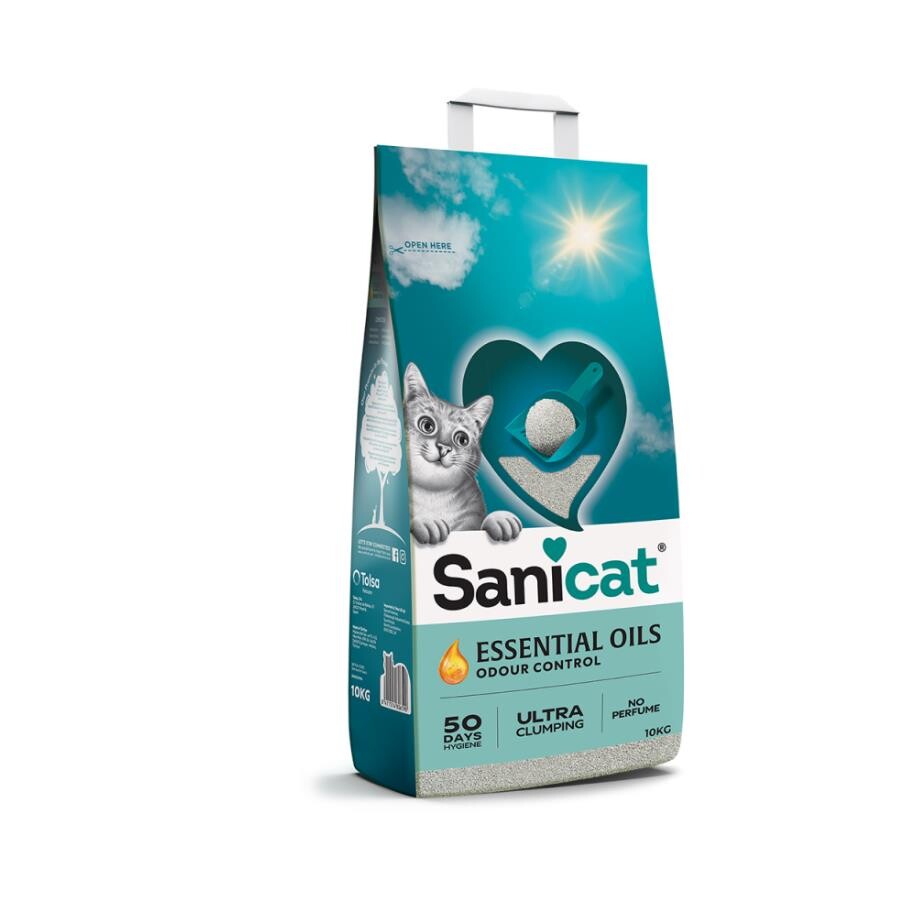Sanicat Essential Oils Kokusuz Kedi Kumu 10 KG  | SRC: Barcode: 8411514806590