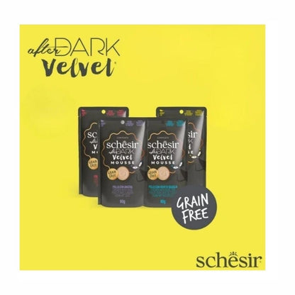 Schesir After Dark Mousse Pouch Et Suyunda Karışık Lezzzetler Yetişkin Kedi Konservesi Paketi 80 GR 12 ADET  | SRC: Barcode: 8005852539946