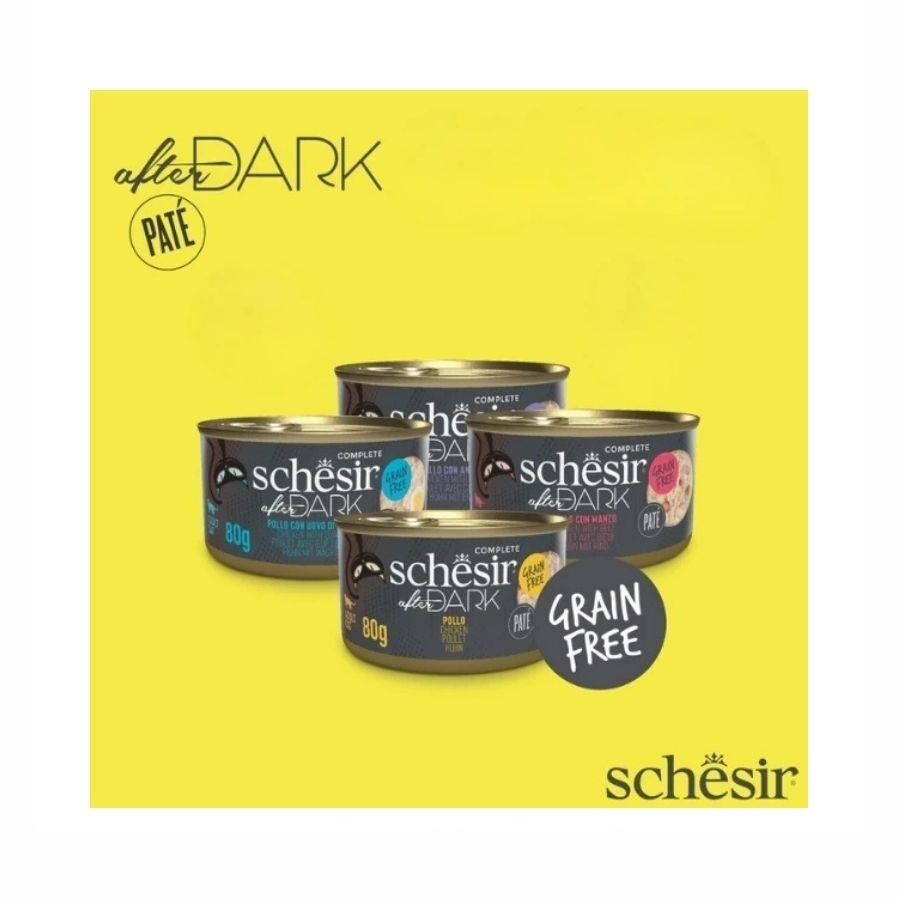 Schesir After Dark Pate Et Suyunda Karışık Lezzetler Yetişkin Kedi Konservesi 80 GR 12 ADET  | SRC: Barcode: 8005852549945
