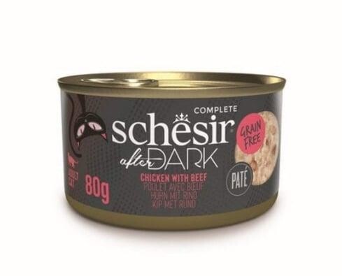 Schesir After Dark Tavuk Ve Sığır Etli Suyunda Konserve 80 GR  | SRC: Barcode: 8005852112217