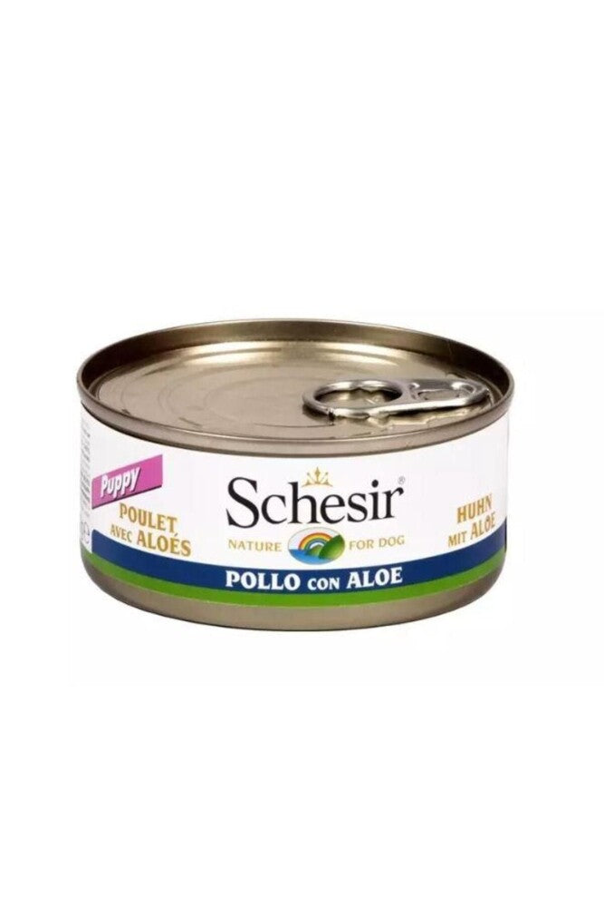 Schesir Jelly Tavuk Fileto Ve Aloe Vera Jöle İçinde Yavru Köpek Konservesi 150 GR  | SRC: Barcode: 8005852712639