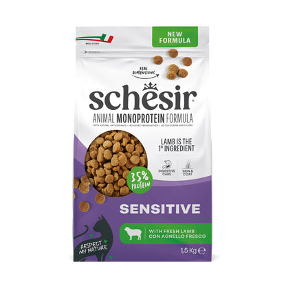 Schesir Monoprotein Sensitive Kuzulu Yetişkin Kedi Maması  | SRC: Barcode: 8005852132062