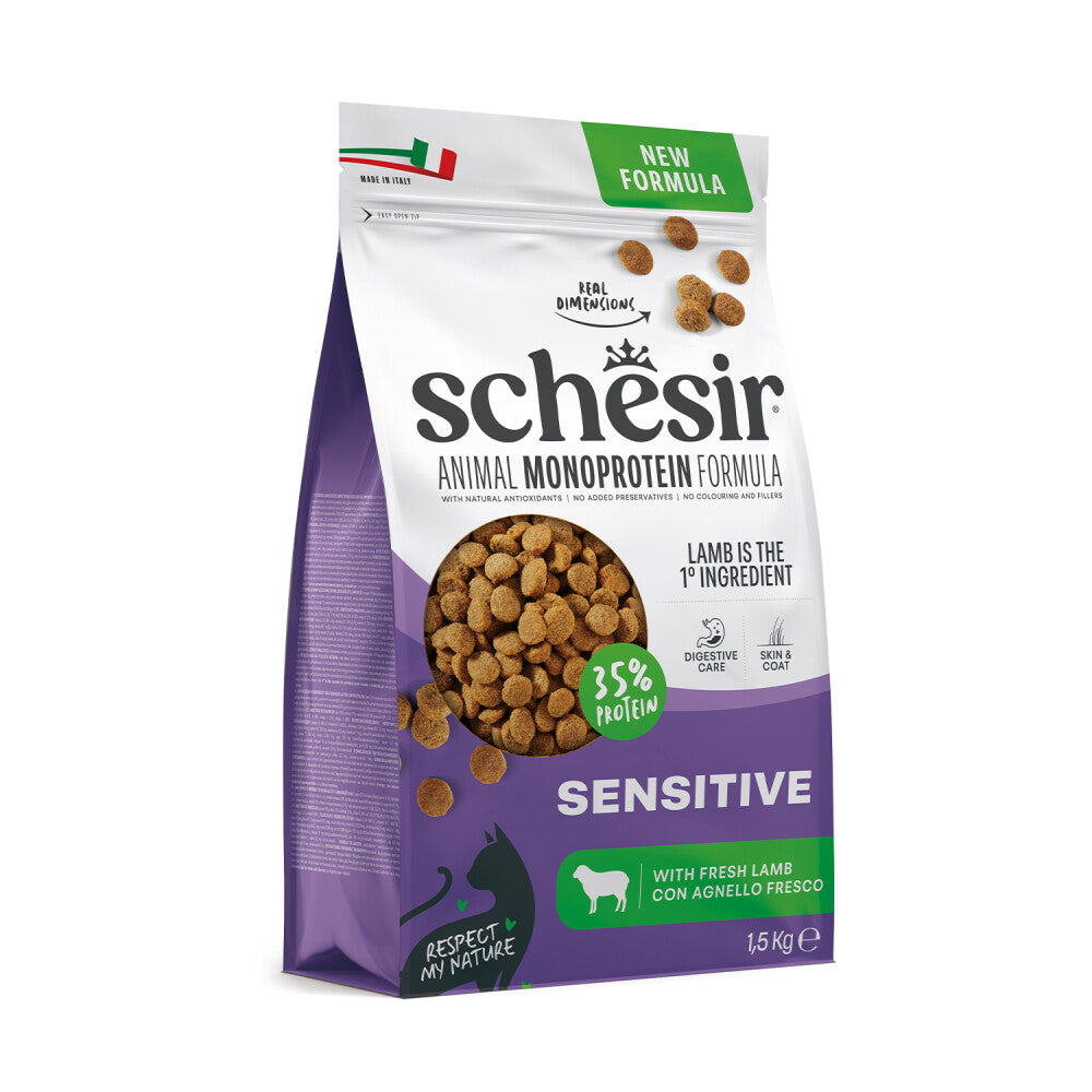 Schesir Monoprotein Sensitive Kuzulu Yetişkin Kedi Maması  | SRC: Barcode: 8005852132062