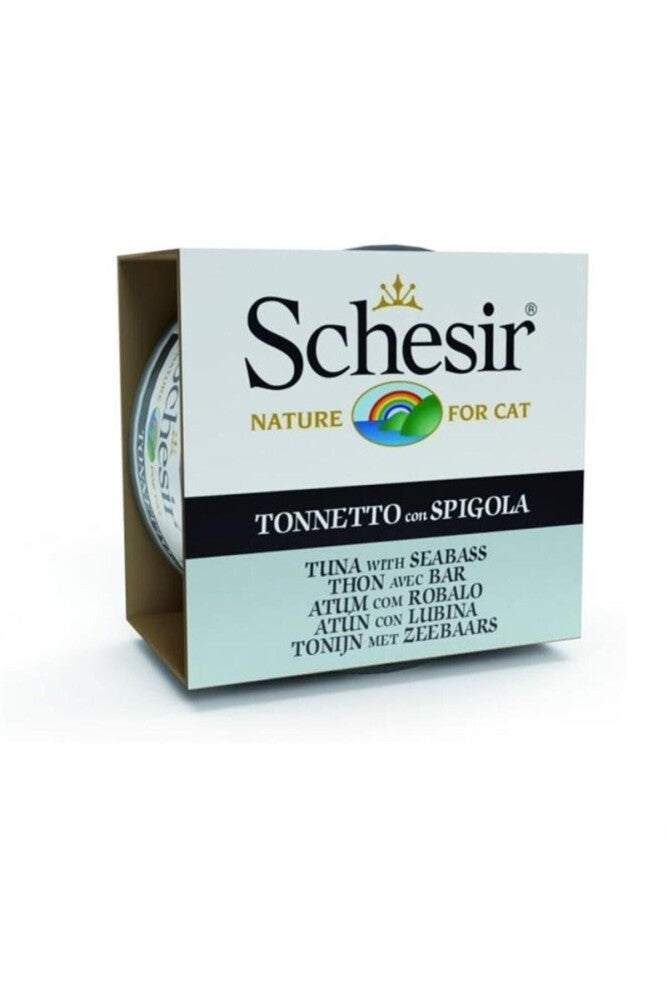 Schesir Ton Balığı Ve Levrekli Jöleli Kedi Konservesi 85 GR  | SRC: Barcode: 8005852172761