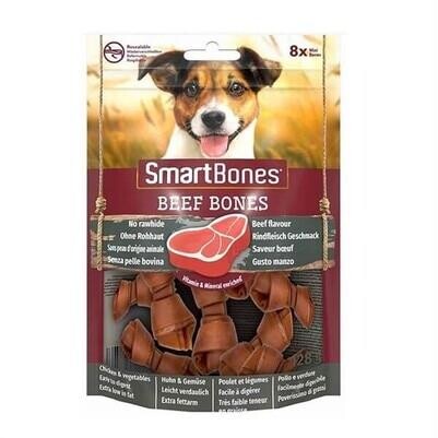 Smartbones Sığır Etli Mini Düğüm Kemik Köpek Ödülü 128 GR 8'LI  | SRC: Barcode: 0810833027507