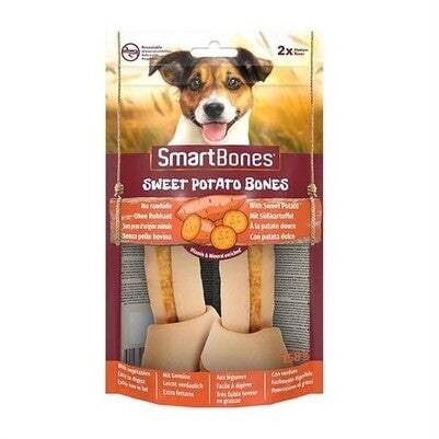 Smartbones Tavuk Ve Tatlı Patatesli Medium Düğüm Kemik Köpek Ödülü 158 GR 2'LI  | SRC: Barcode: 0810833027415