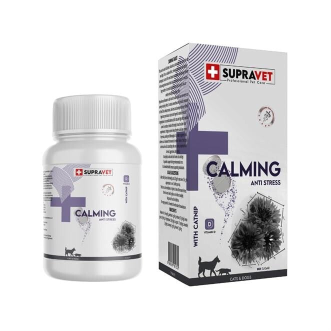 Supravet Kedi Ve Köpekler İçin Sakinleştirici Calming Tablet Vitamin D (75 Tablet)  | SRC: Barcode: 8680589181332