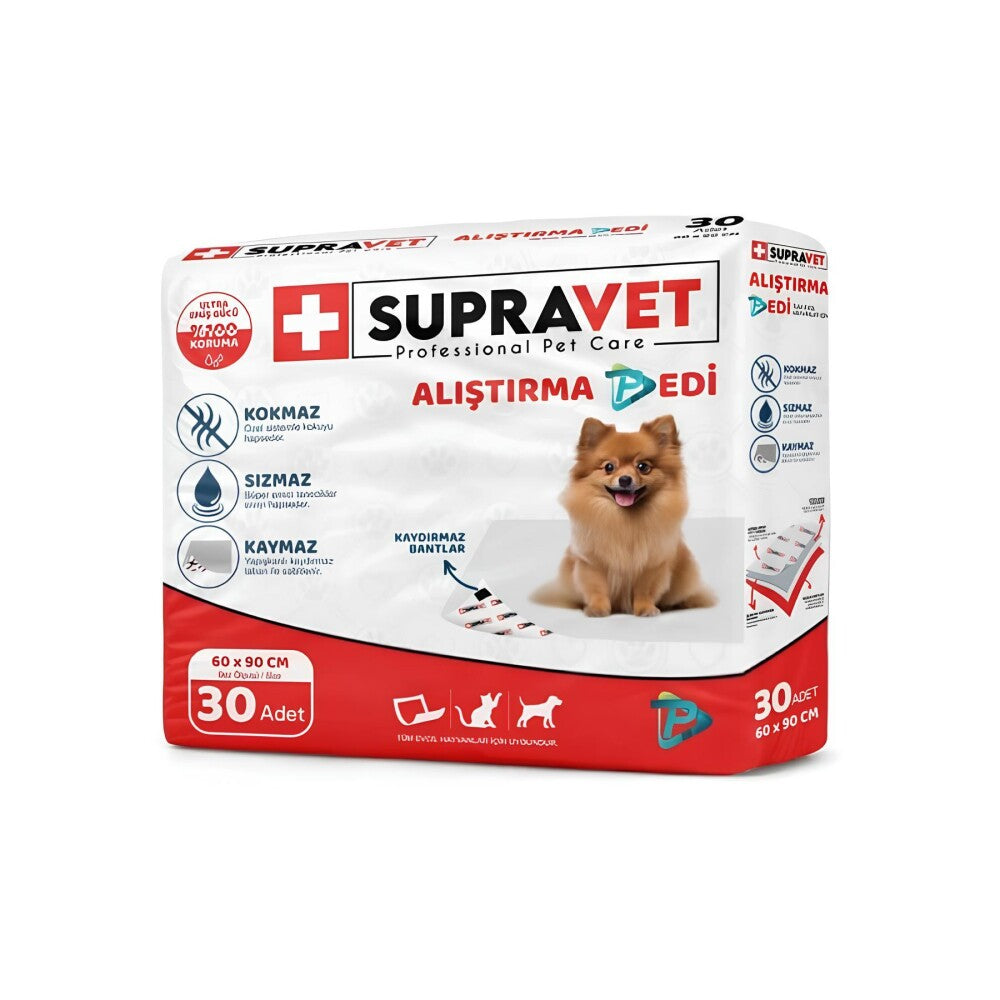 Supravet Köpek Çiş Eğitim Pedi 60X90 CM 30'LU  | SRC: Barcode: 8684272330946