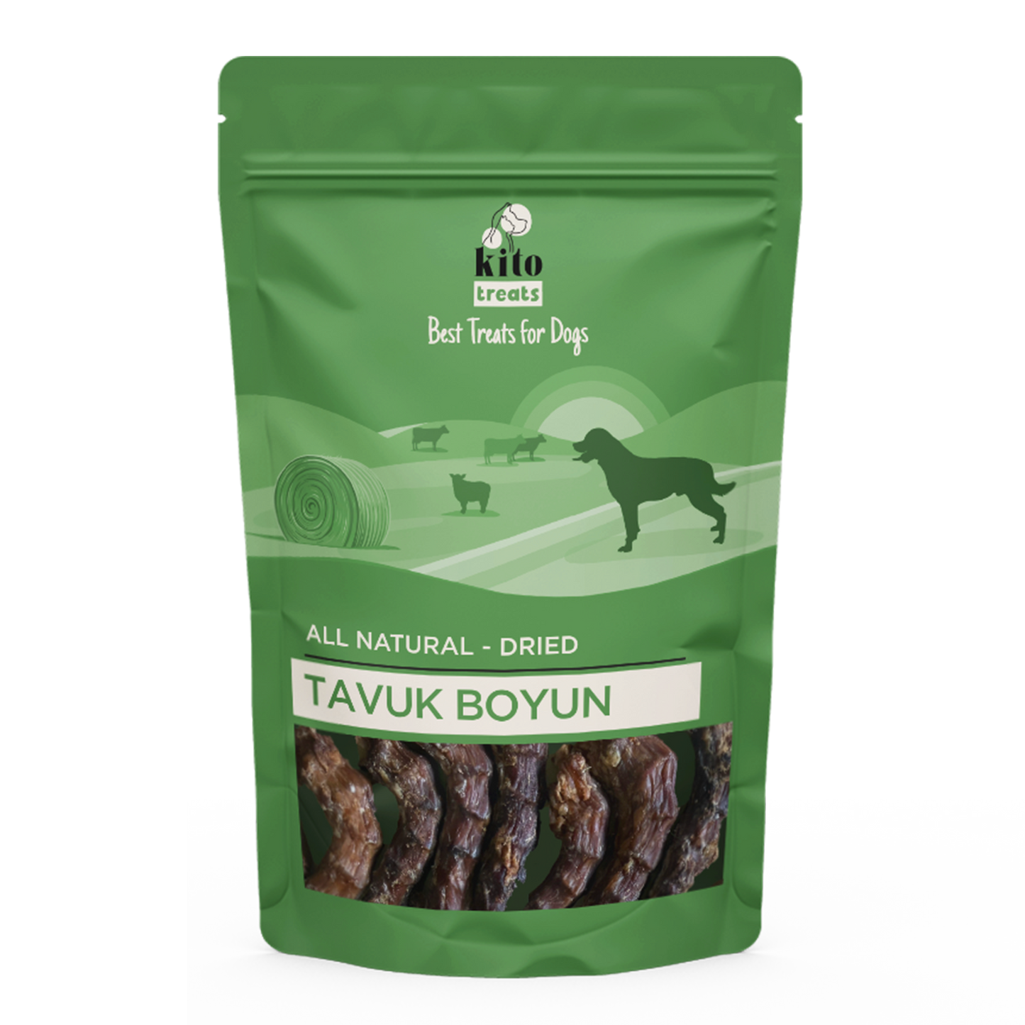 Tavuk Boyun Çiğnemelik Köpek Ödül Maması