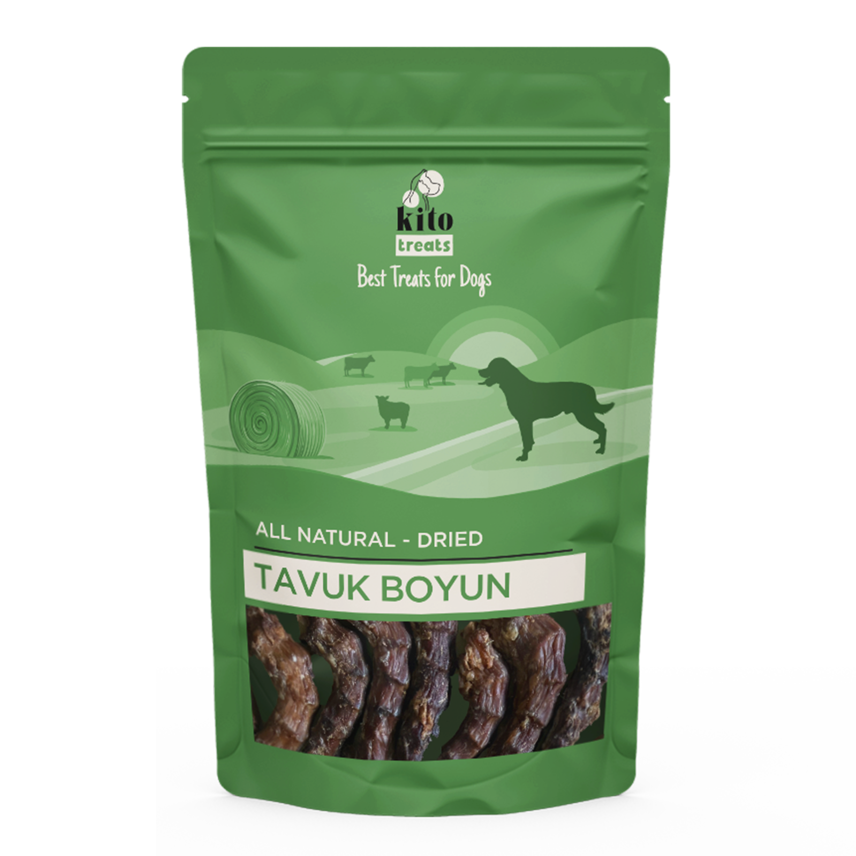 Tavuk Boyun Çiğnemelik Köpek Ödül Maması