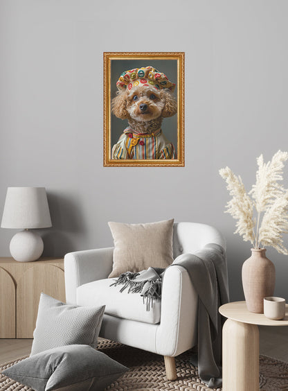 The Chef 30x40 Çerçeveli  | SRC: Barcode: the-chef4