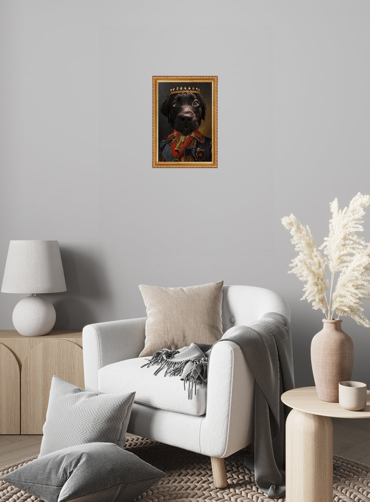 The Chief Dog 20x30 Çerçeveli  | SRC: Barcode: the-chief-dog2