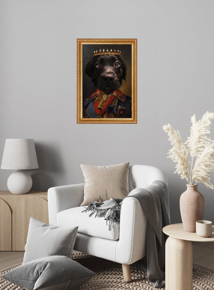 The Chief Dog 30x40 Çerçeveli  | SRC: Barcode: the-chief-dog4