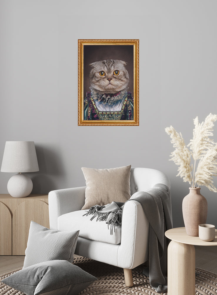 The Empress 30x40 Çerçeveli  | SRC: Barcode: the-empress4