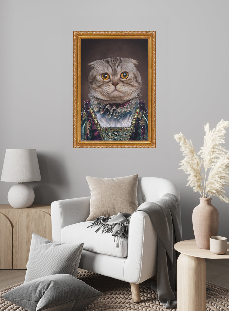The Empress 40x60 Çerçeveli  | SRC: Barcode: the-empress6