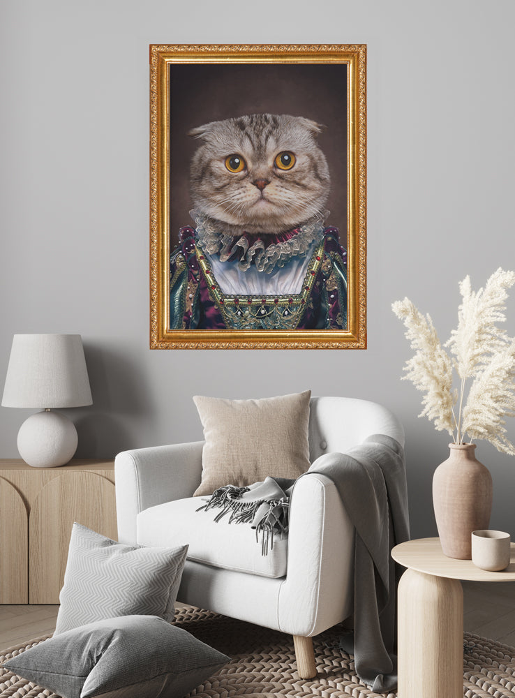 The Empress 50x70 Çerçeveli  | SRC: Barcode: the-empress8