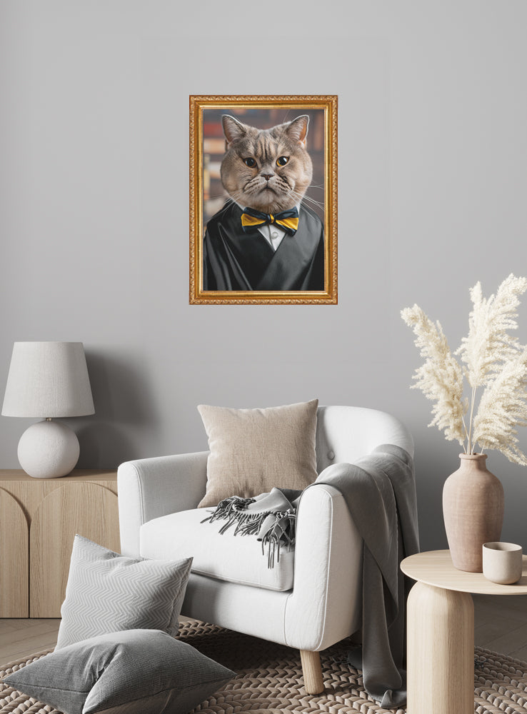 The Judge 30x40 Çerçeveli  | SRC: Barcode: the-judge4