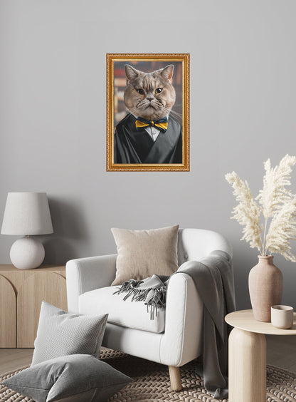 The Judge 30x40 Çerçeveli  | SRC: Barcode: the-judge4
