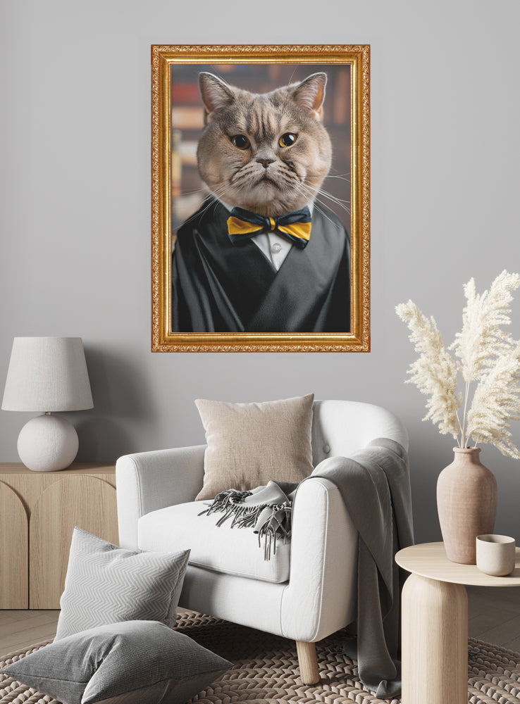 The Judge 50x70 Çerçeveli  | SRC: Barcode: the-judge8