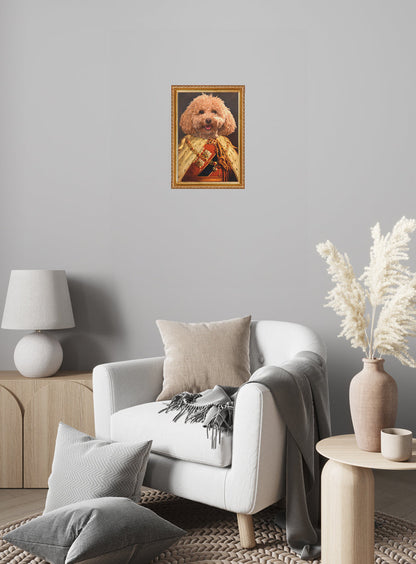 The King 20x30 Çerçeveli  | SRC: Barcode: the-king2