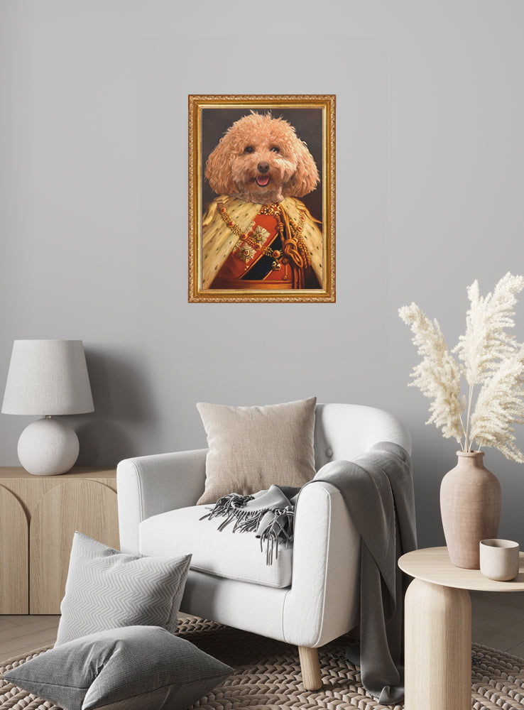 The King 30x40 Çerçeveli  | SRC: Barcode: the-king4