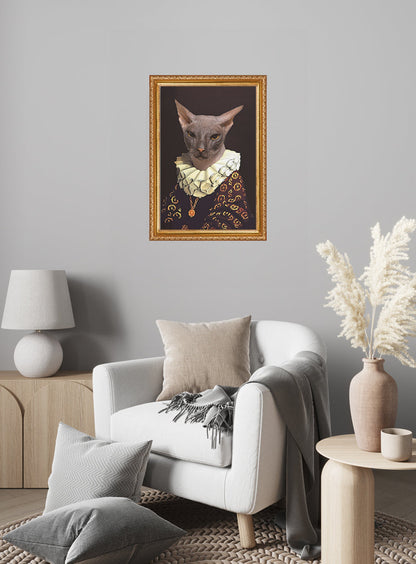 The Majestic Woman 30x40 Çerçeveli  | SRC: Barcode: the-majestic-woman4