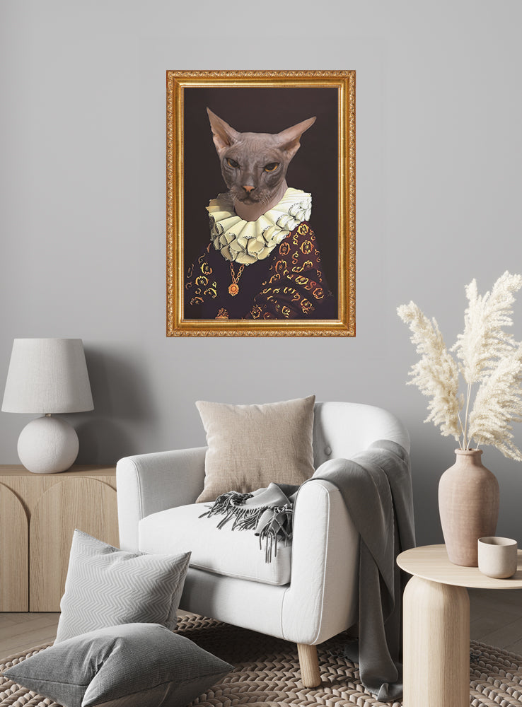 The Majestic Woman 40x60 Çerçeveli  | SRC: Barcode: the-majestic-woman6