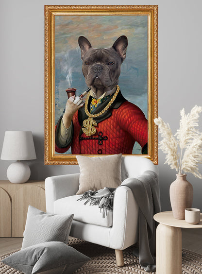 The Rich Pooch 70x100 Çerçeveli  | SRC: Barcode: the-rich-pooch10