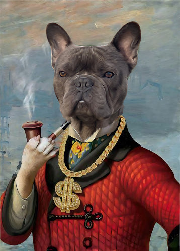 The Rich Pooch 20x30 Çerçevesiz  | SRC: Barcode: the-rich-pooch1