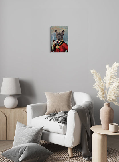 The Rich Pooch 20x30 Çerçevesiz  | SRC: Barcode: the-rich-pooch1