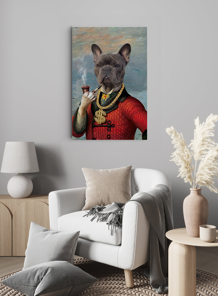 The Rich Pooch 50x70 Çerçevesiz  | SRC: Barcode: the-rich-pooch7