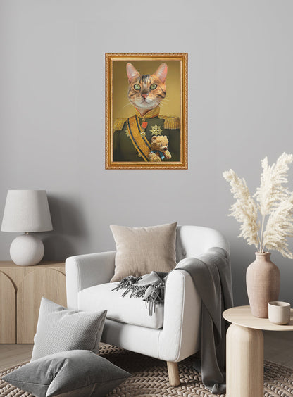 The Sweet Warrior 30x40 Çerçeveli  | SRC: Barcode: the-sweet-warrior4