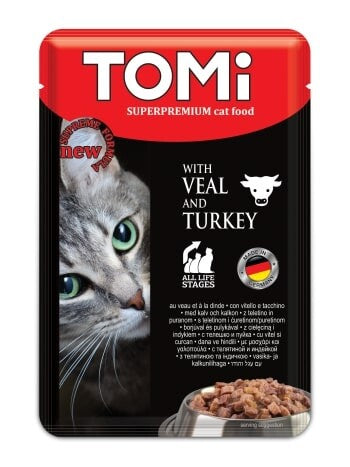 Tomi Pouch Dana & Hindi Kedi Konservesi 100 GR  | SRC: Barcode: 4003024465165